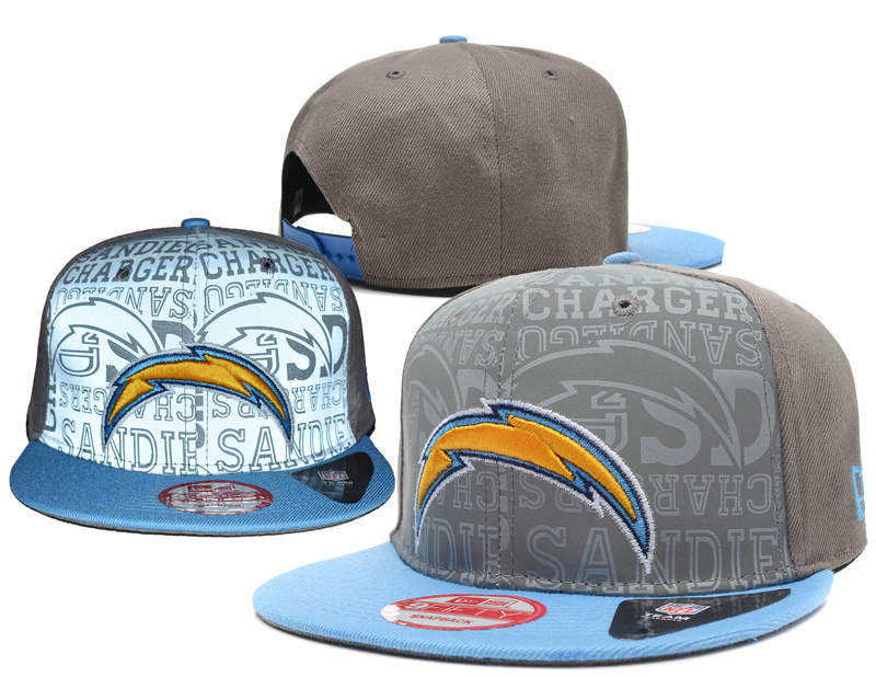 San Diego Chargers Reflective Snapback Hat SD 0721